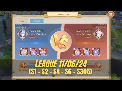 League (11/06/24) [S1 - S2 - S4 - S6 - S305] - Cloud Song