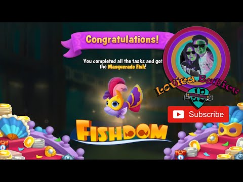 Fishdom - New Rare Fish Masquerade Fish