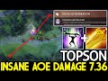 TOPSON [Witch Doctor] Created New Monster Mid with Insane AOE Damage Dota 2