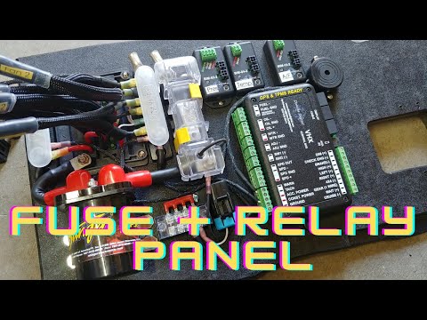 How to wire up a Relay & Fuse box (Automotive Wiring)