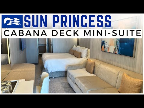Thumbnail for SUN PRINCESS | Cabana Deck Mini-Suite Quick Tour