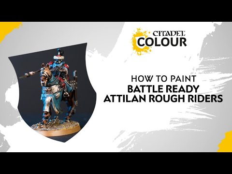 How to Paint: Battle Ready Astra Militarum - Attilan Rough Riders