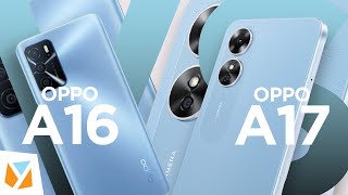 OPPO A16 vs OPPO A17 Comparison