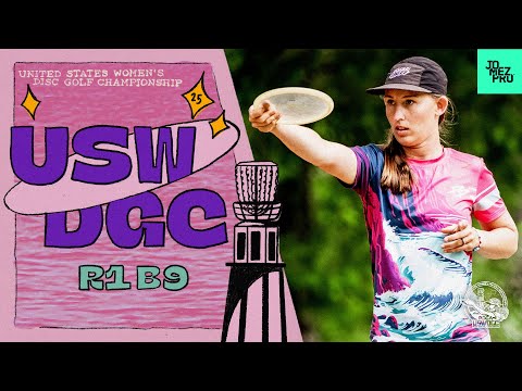2025 USWDGC | FPO R1B9 | Gannon, Pierce, Lätt, Saarinen | Jomez Disc Golf