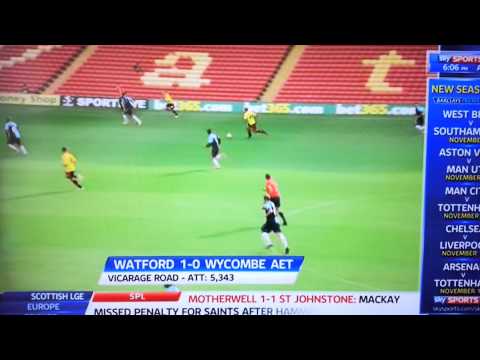 Watford v Wycombe - Chris Iwelumo