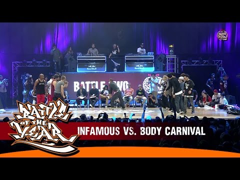 INTERNATIONAL BOTY 2014 - 2ND BATTLE - INFAMOUS (FRANCE) VS BODY CARNIVAL (JAPAN) [BOTY TV]