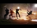 The Flash, Green Arrow Vs Supergirl, Firestorm, Atom - The Flash 3x08 - Crossover  - Fight Scene