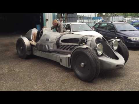 Bentley with Rolce Royce Merlin (27 liter!!) engine