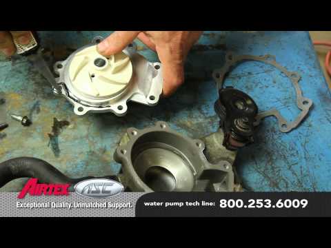 How to Install a Water Pump - Mazda 3.0L WP-9035 AW4091