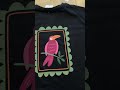 REMERA CROP FB ESTAMPADA PARROT