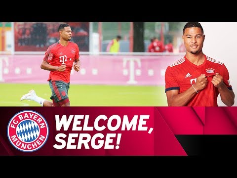 Herzlich Willkommen beim FC Bayern, Serge Gnabry!