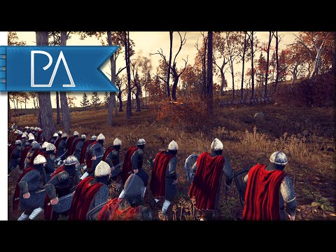 BATTLE IN THE CURSED FOREST - Medieval Kingdoms Total War 1212AD Gameplay