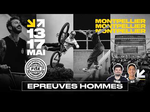 BMX FREESTYLE WORLD CUP (Montpellier) EPREUVE HOMMES🎙️Flo Marliere & Alex Nguyen