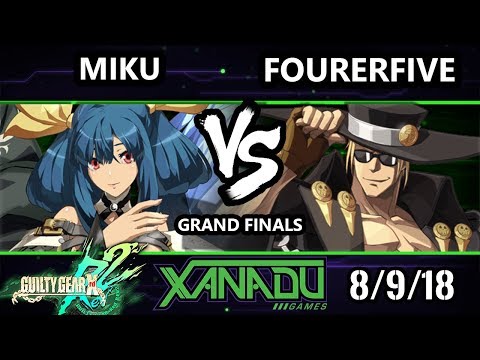 F@X 262 GGXRD2 - Fourerfive [L] (Johnny) Vs. Miku Rockshooter (Dizzy) Guilty Gear XRD Rev 2 GF