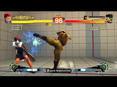 SSF4: porkloafking (C. Viper) VS PJS DBJoseph (M. Bison) - Classic