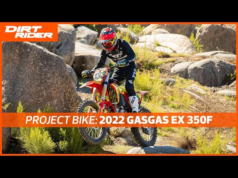 2022 GasGas EX 350F Project Bike Riding Impression