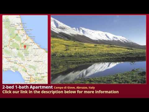 2-bed 1-bath Apartment for Sale in Campo di Giove, Abruzzo, Italy on italianlife.today