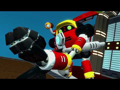sonic adventure - E-102 Gamma boss cutscene reanimated