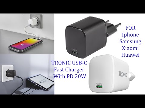 TRONIC USB-C Fast Charger With PD 20W REVIEW