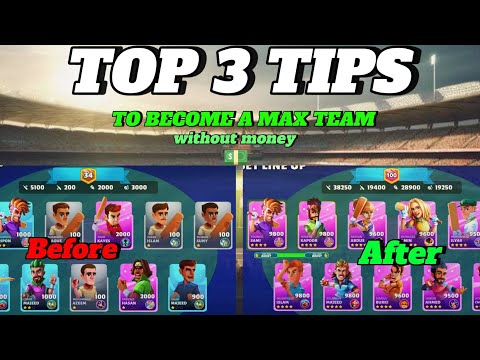TOP 3 TIPS TO BUILD A MAX TEAM | F2P | HITWICKET