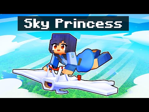 Becoming the SKY PRINCESS in Minecraft!