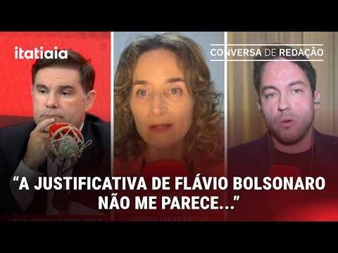 FLÁVIO BOLSONARO RECUSA SEGURANÇA DA PF DURANTE ELEIÇÕES | CONVERSA DE REDAÇÃO