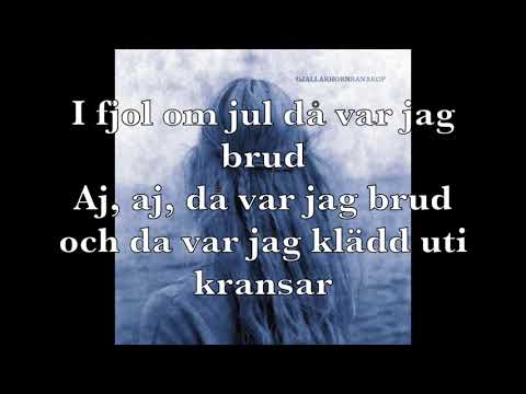Gjallarhorn - I fjol så (lyrics)