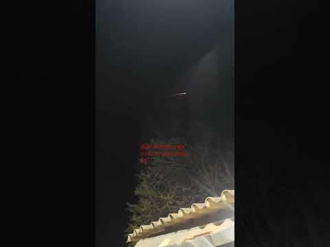 bola de fogo cruza o céu de varzelandia MG