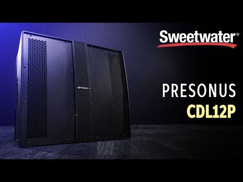 Демонстрация акустической системы Presonus CDL12P