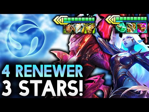 3 STAR VLAD + 3 STAR SORAKA WITH 4 RENEWERS!! | Teamfight Tactics Patch 11.13B