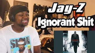 Jay-Z - Ignorant Shit (Feat. Beanie Sigel) REACTION