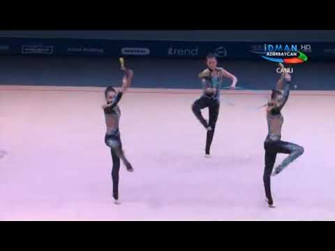 Azerbaijan 3 Hoops 4 Clubs 2019 WC Baku