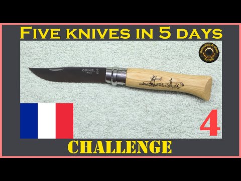 Day 4 - Five Knives in Five days Challenge - Opinel N°08 INOX knife.