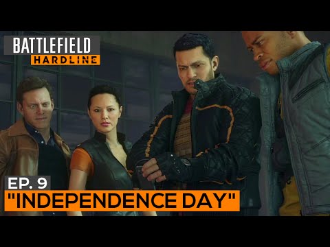 Battlefield Hardline Gameplay Walkthrough Part 10 - Episode 9: Independence Day (All Evidence)