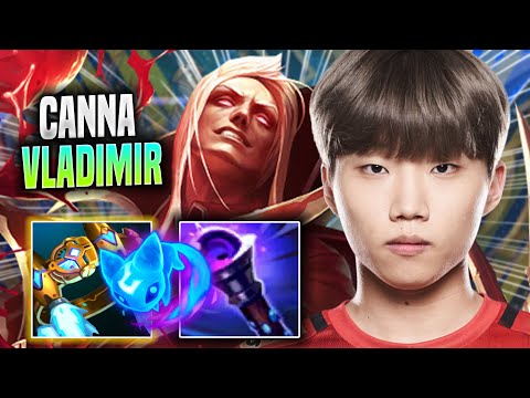 CANNA TRIES VLADIMIR WITH NEW BUFFS! - NS Canna Plays Vladimir TOP vs Gnar! | Season 2022