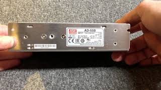 Mean Well AD-55B Zdroj s funkcí UPS 24V