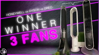 3 Tower Fans Tested, One Clear Winner ! Dyson 400$ vs Dreo 1