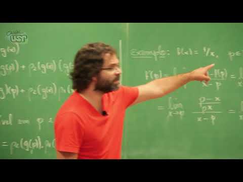 Cálculo I - Aula 7 (3/3) Regras de Derivação e Exemplos