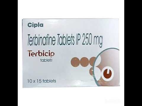 Terbinafine Tablets USP Terbicip 250 mg
