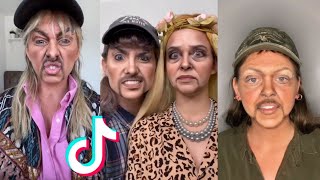 CAROLE BASKIN MAKEUP Challenge ( Carol Baskin Killed her Husband Song) TikTok Compilation