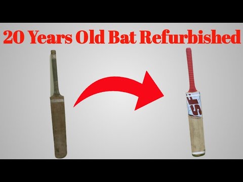 Cricket bat repairing Ep - 1 | 20 years old bat refurbished