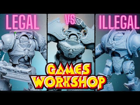 Illegal Warhammer vs Legal Warhammer