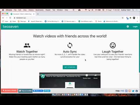 Google Chrome/Firefox TwoSeven Tutorial