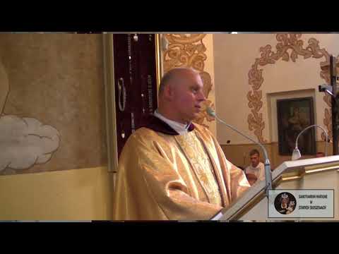 Powitanie ks. prob. Roberta Batolika - Sanktuarium Maryjne w Starych Skoszewach. 08.07.2018