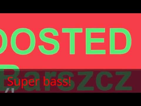 Bass boosted coconut song but it got bass boosted again 4 times more!
