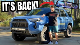 Making My 5th Gen 4Runner Modern w/ The Wolfbox G900 Tripro!