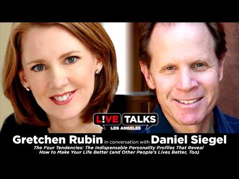 Gretchen Rubin with Daniel Siegel at Live Talks Los Angeles