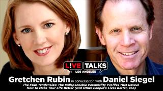 Gretchen Rubin with Daniel Siegel at Live Talks Los Angeles