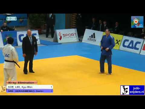 Kyu-Won Lee (KOR) - Dmitri Gerasimenko (SRB) [-90kg]