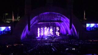 Bon Iver playing a different version of Minnesota, WI at The Hollywood Bowl